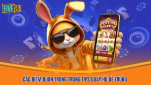 Các điểm quan trọng trong tips quay hũ dễ trúng